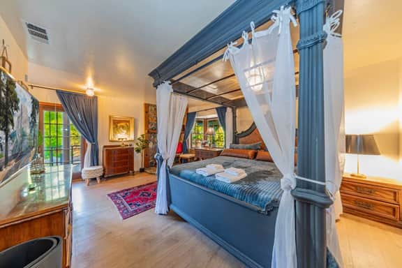The Bass Lake Victorian Villa | Game Room, Hot Tub