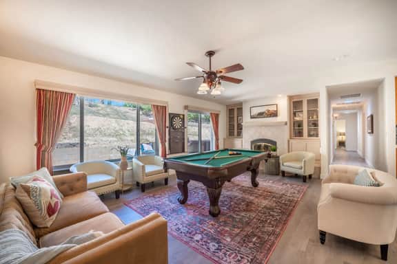 The Manic Mountains Cabin | Game Room, Hot Tub