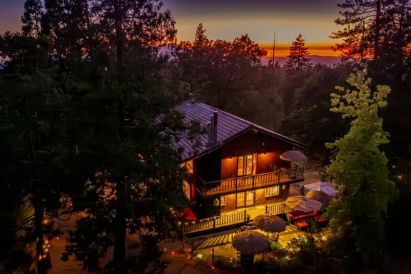 The Bass Lake Victorian Villa | Game Room, Hot Tub